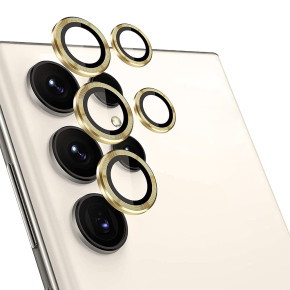 Стъклени рингове за камера за Samsung Galaxy S23 Ultra 5G SM-S918B златисти 